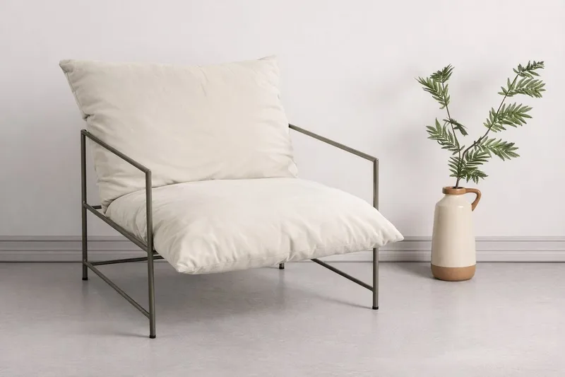 Sedalia nojatuoli, Beige