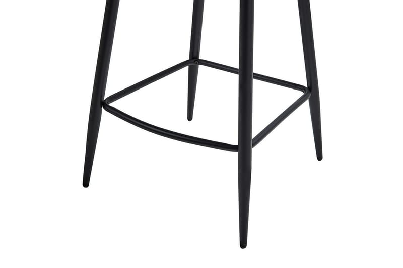 Setti, 2 baarituolia Amity - Taupe, musta, ruskea - Huonekalut - Tuoli & nojatuoli - Baarituoli