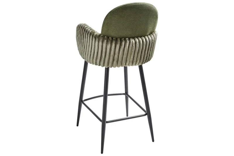 Setti, 2 baarituolia Amity - Vihreä, musta - Huonekalut - Tuoli & nojatuoli - Baarituoli