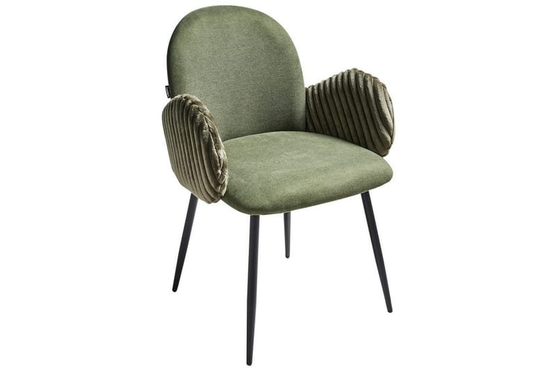 Setti, 2 ruokatuolia Amity - Vihreä, musta - Huonekalut - Tuoli & nojatuoli - Ruokapöydän tuolit