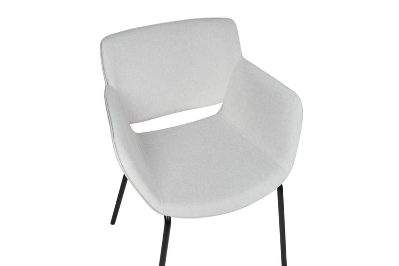 Setti, 2 ruokatuolia Axtel - Harmaa, musta - Huonekalut - Tuoli & nojatuoli - Ruokapöydän tuolit