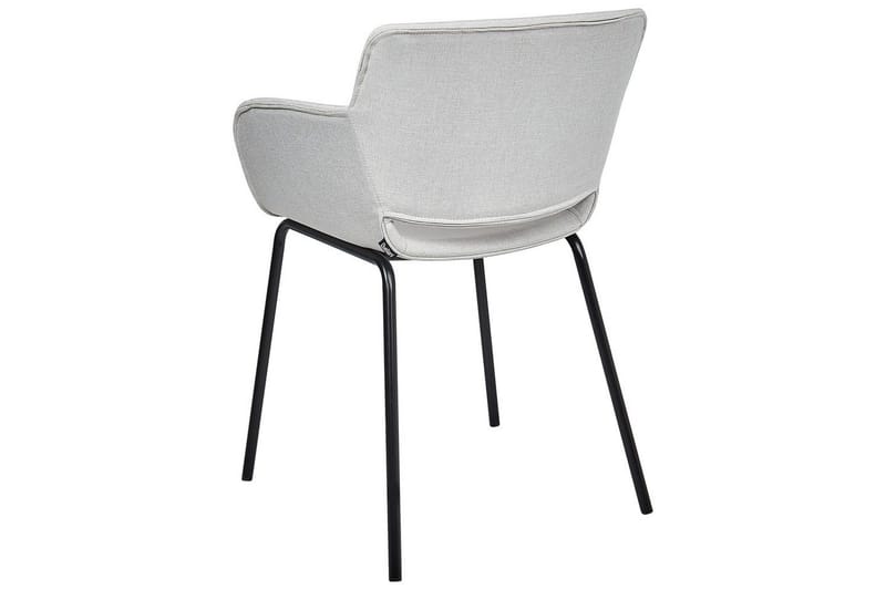 Setti, 2 ruokatuolia Axtel - Harmaa, musta - Huonekalut - Tuoli & nojatuoli - Ruokapöydän tuolit