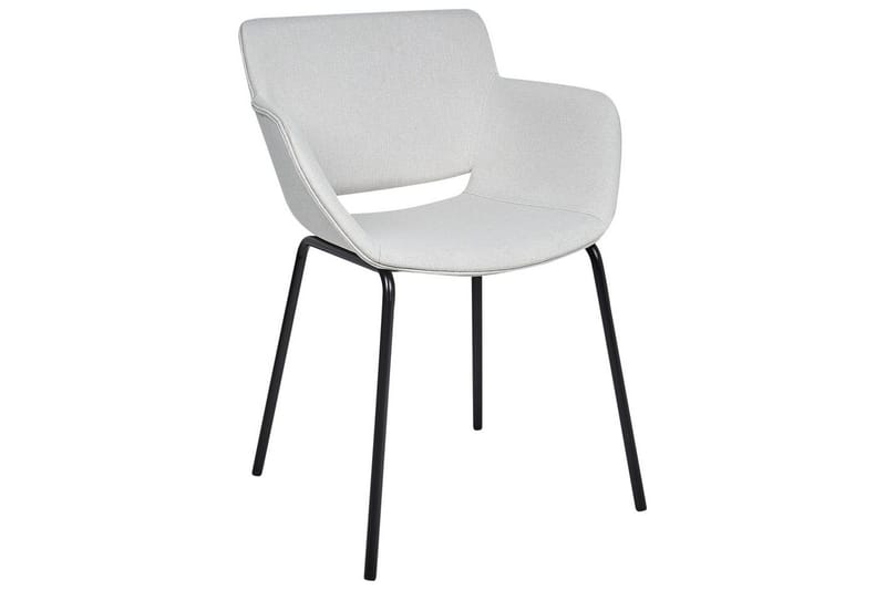 Setti, 2 ruokatuolia Axtel - Harmaa, musta - Huonekalut - Tuoli & nojatuoli - Ruokapöydän tuolit