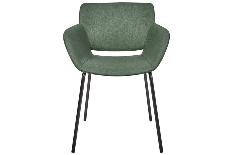 Setti, 2 ruokatuolia Axtel - Vihreä, musta - Huonekalut - Tuoli & nojatuoli - Ruokapöydän tuolit