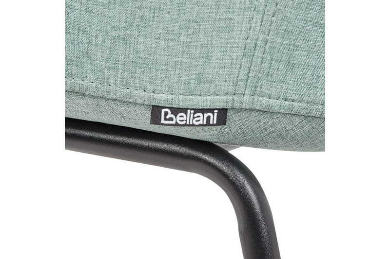 Setti, 2 ruokatuolia Belfield - Mintunvihreä, Musta - Huonekalut - Tuoli & nojatuoli - Ruokapöydän tuolit