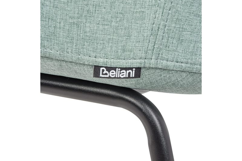 Setti, 2 ruokatuolia Belfield - Mintunvihreä, Musta - Huonekalut - Tuoli & nojatuoli - Ruokapöydän tuolit