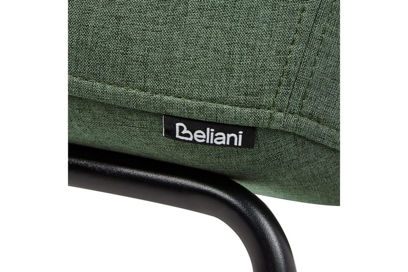 Setti, 2 ruokatuolia Belfield - Vihreä, musta - Huonekalut - Tuoli & nojatuoli - Ruokapöydän tuolit