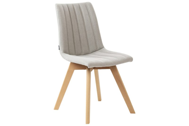 Setti, 2 ruokatuolia Calgary - Harmaa, vaalea puu - Huonekalut - Tuoli & nojatuoli - Ruokapöydän tuolit