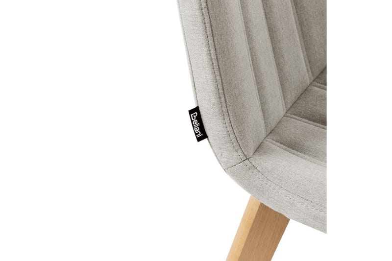 Setti, 2 ruokatuolia Calgary - Harmaa, vaalea puu - Huonekalut - Tuoli & nojatuoli - Ruokapöydän tuolit