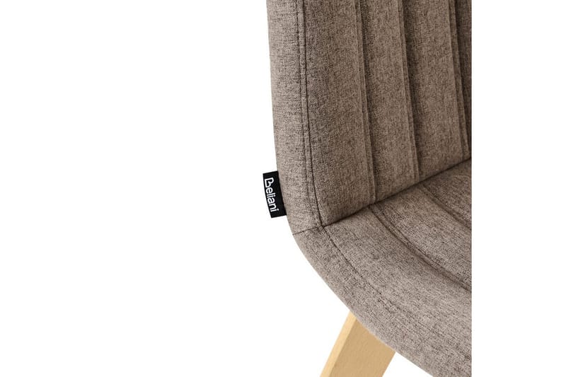 Setti, 2 ruokatuolia Calgary - Ruskea, vaalea puu - Huonekalut - Tuoli & nojatuoli - Ruokapöydän tuolit