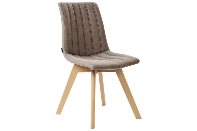 Setti, 2 ruokatuolia Calgary - Ruskea, vaalea puu - Huonekalut - Tuoli & nojatuoli - Ruokapöydän tuolit