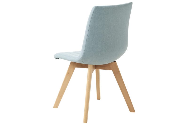 Setti, 2 ruokatuolia Calgary - Sininen, vaalea puu - Huonekalut - Tuoli & nojatuoli - Ruokapöydän tuolit
