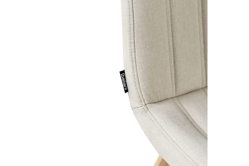 Setti, 2 ruokatuolia Calgary - Valkoinen, vaalea puu - Huonekalut - Tuoli & nojatuoli - Ruokapöydän tuolit