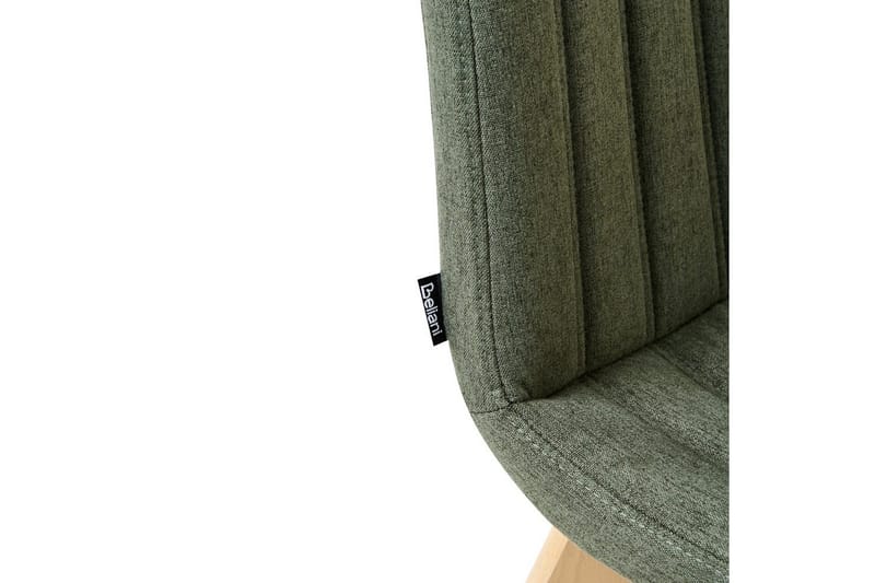 Setti, 2 ruokatuolia Calgary - Vihreä, vaalea puu - Huonekalut - Tuoli & nojatuoli - Ruokapöydän tuolit