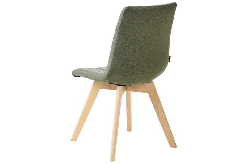 Setti, 2 ruokatuolia Calgary - Vihreä, vaalea puu - Huonekalut - Tuoli & nojatuoli - Ruokapöydän tuolit