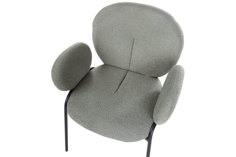 Setti, 2 ruokatuolia Ely - Vihreä, musta - Huonekalut - Tuoli & nojatuoli - Ruokapöydän tuolit