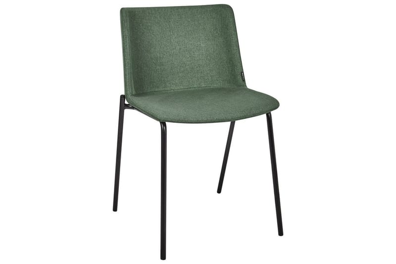 Setti, 2 ruokatuolia Esbon - Vihreä, musta - Huonekalut - Tuoli & nojatuoli - Ruokapöydän tuolit