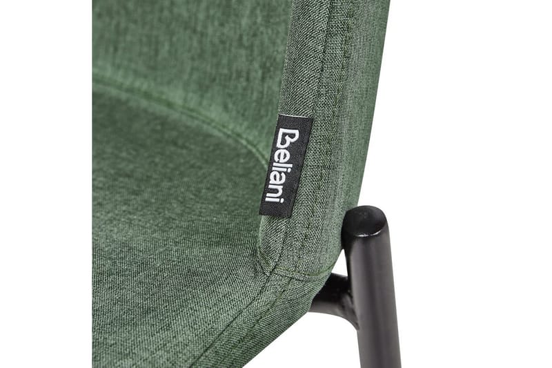 Setti, 2 ruokatuolia Esbon - Vihreä, musta - Huonekalut - Tuoli & nojatuoli - Ruokapöydän tuolit