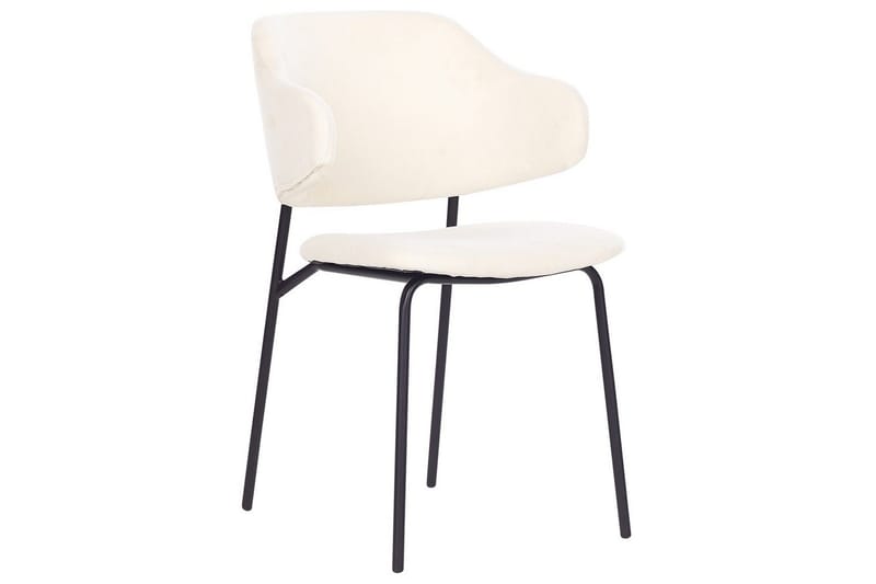 Setti, 2 ruokatuolia Kenai - Beige, musta - Huonekalut - Tuoli & nojatuoli - Ruokapöydän tuolit