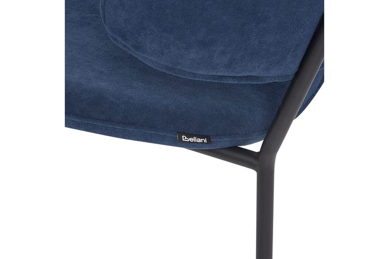 Setti, 2 ruokatuolia Kiana - Sininen, Musta - Huonekalut - Tuoli & nojatuoli - Ruokapöydän tuolit