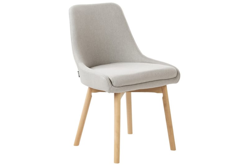 Setti, 2 ruokatuolia Melfort - Harmaa, vaalea puu - Huonekalut - Tuoli & nojatuoli - Ruokapöydän tuolit