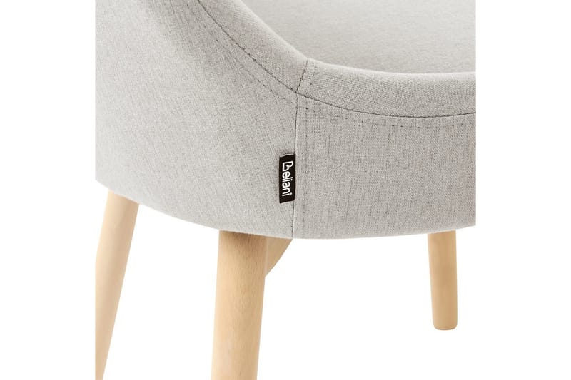 Setti, 2 ruokatuolia Melfort - Harmaa, vaalea puu - Huonekalut - Tuoli & nojatuoli - Ruokapöydän tuolit