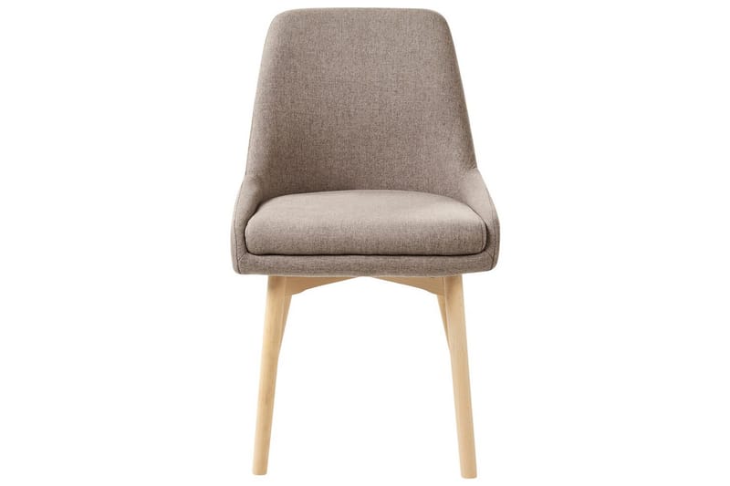 Setti, 2 ruokatuolia Melfort - Ruskea, vaalea puu - Huonekalut - Tuoli & nojatuoli - Ruokapöydän tuolit