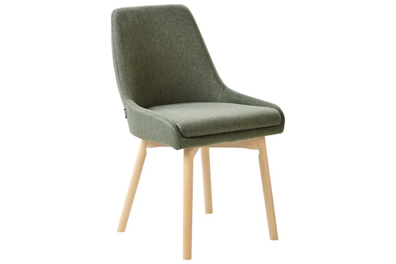 Setti, 2 ruokatuolia Melfort - Vihreä, vaalea puu - Huonekalut - Tuoli & nojatuoli - Ruokapöydän tuolit