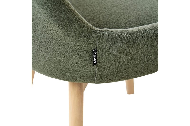 Setti, 2 ruokatuolia Melfort - Vihreä, vaalea puu - Huonekalut - Tuoli & nojatuoli - Ruokapöydän tuolit