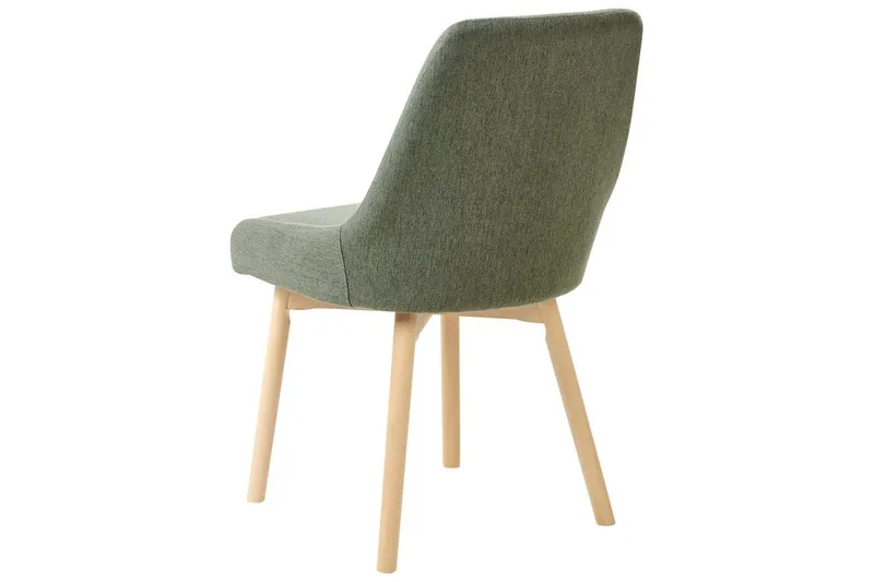 Setti, 2 ruokatuolia Melfort - Vihreä, vaalea puu - Huonekalut - Tuoli & nojatuoli - Ruokapöydän tuolit