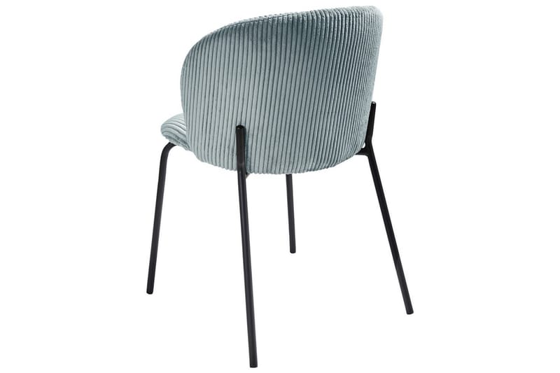 Setti, 2 ruokatuolia Miles - Sininen, Musta - Huonekalut - Tuoli & nojatuoli - Ruokapöydän tuolit