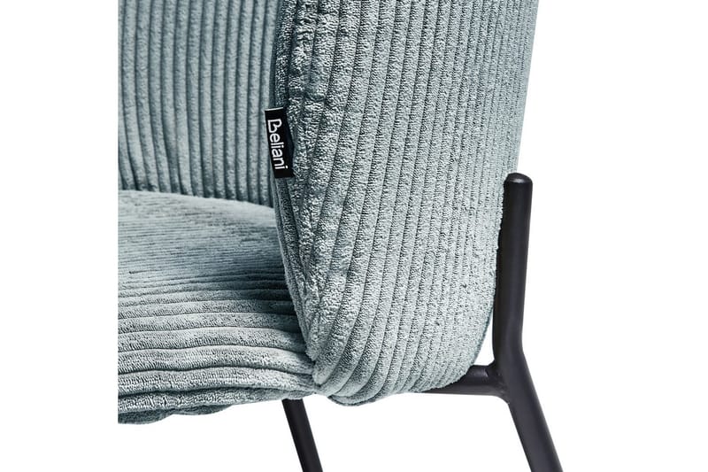 Setti, 2 ruokatuolia Miles - Sininen, Musta - Huonekalut - Tuoli & nojatuoli - Ruokapöydän tuolit