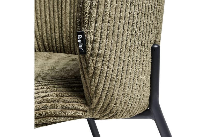 Setti, 2 ruokatuolia Miles - Vihreä, musta - Huonekalut - Tuoli & nojatuoli - Ruokapöydän tuolit