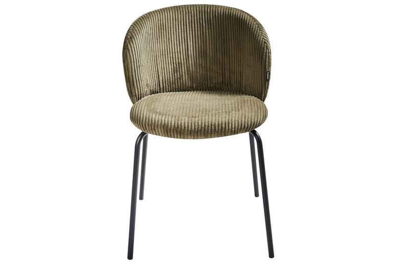 Setti, 2 ruokatuolia Miles - Vihreä, musta - Huonekalut - Tuoli & nojatuoli - Ruokapöydän tuolit