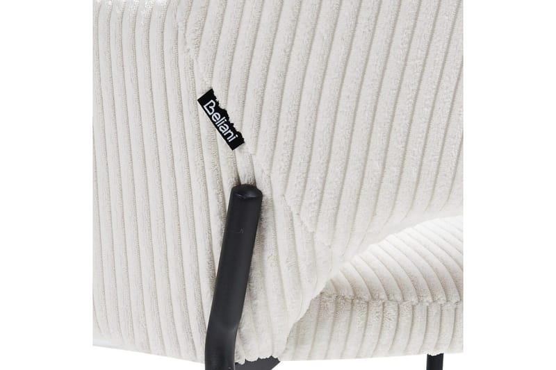 Setti, 2 ruokatuolia Raton - Valkoinen, Musta - Huonekalut - Tuoli & nojatuoli - Ruokapöydän tuolit