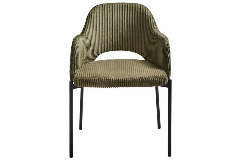 Setti, 2 ruokatuolia Raton - Vihreä, musta - Huonekalut - Tuoli & nojatuoli - Ruokapöydän tuolit