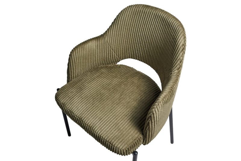 Setti, 2 ruokatuolia Raton - Vihreä, musta - Huonekalut - Tuoli & nojatuoli - Ruokapöydän tuolit