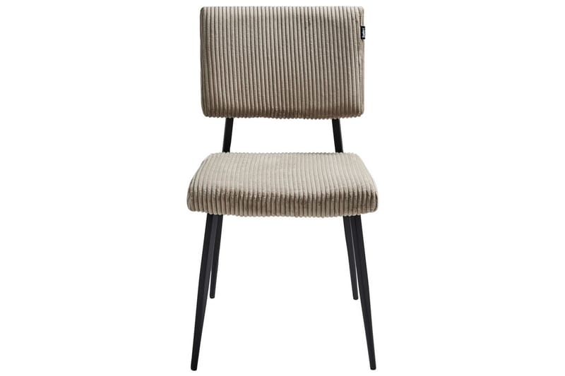 Setti, 2 ruokatuolia Sturgis - Beige, musta - Huonekalut - Tuoli & nojatuoli - Ruokapöydän tuolit