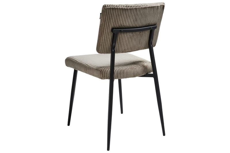 Setti, 2 ruokatuolia Sturgis - Beige, musta - Huonekalut - Tuoli & nojatuoli - Ruokapöydän tuolit