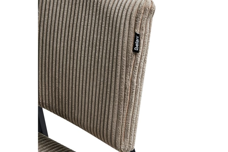 Setti, 2 ruokatuolia Sturgis - Beige, musta - Huonekalut - Tuoli & nojatuoli - Ruokapöydän tuolit