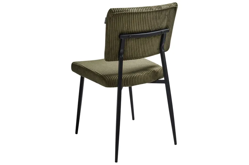 Setti, 2 ruokatuolia Sturgis - Vihreä, musta - Huonekalut - Tuoli & nojatuoli - Ruokapöydän tuolit