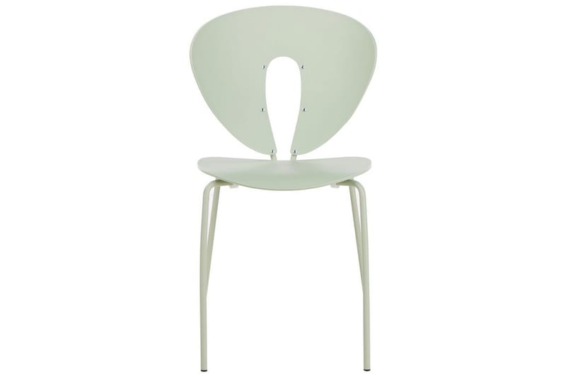 Setti, 2 ruokatuolia Tracy - Vihreä, hopea - Huonekalut - Tuoli & nojatuoli - Ruokapöydän tuolit