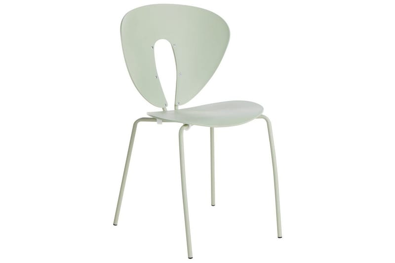 Setti, 2 ruokatuolia Tracy - Vihreä, hopea - Huonekalut - Tuoli & nojatuoli - Ruokapöydän tuolit