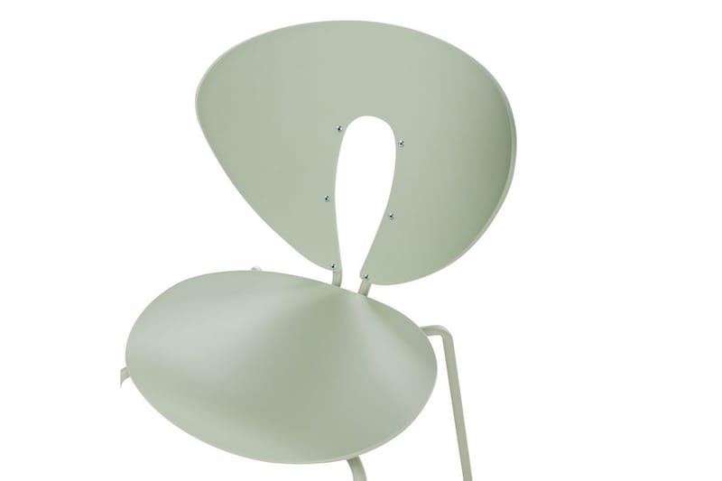 Setti, 2 ruokatuolia Tracy - Vihreä, hopea - Huonekalut - Tuoli & nojatuoli - Ruokapöydän tuolit