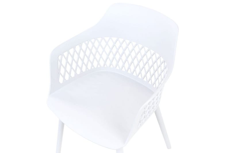 Setti kahdesta ruokatuolista Almira - Valkoinen - Huonekalut - Tuoli & nojatuoli - Ruokapöydän tuolit