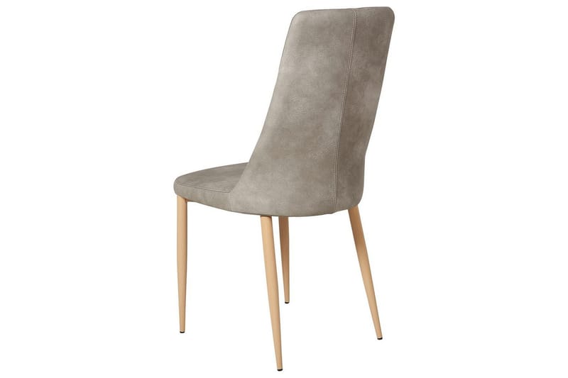 Setti kahdesta ruokatuolista Clayton - Harmaa, Vaalea puu, Harmaa, vaalea puu - Huonekalut - Tuoli & nojatuoli - Ruokapöydän tuolit