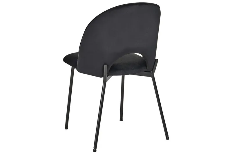 Setti kahdesta ruokatuolista Covelo - Musta - Huonekalut - Tuoli & nojatuoli - Ruokapöydän tuolit