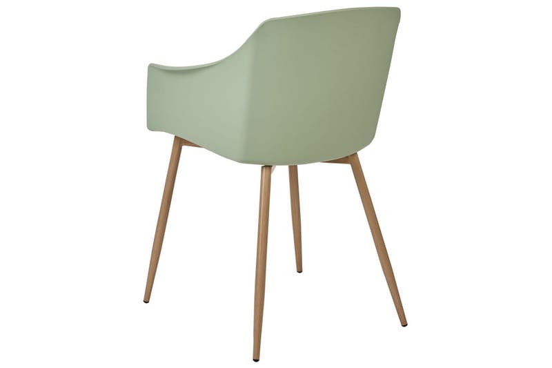Setti kahdesta ruokatuolista Fonda ll - Vihreä, vaalea puu - Huonekalut - Tuoli & nojatuoli - Ruokapöydän tuolit
