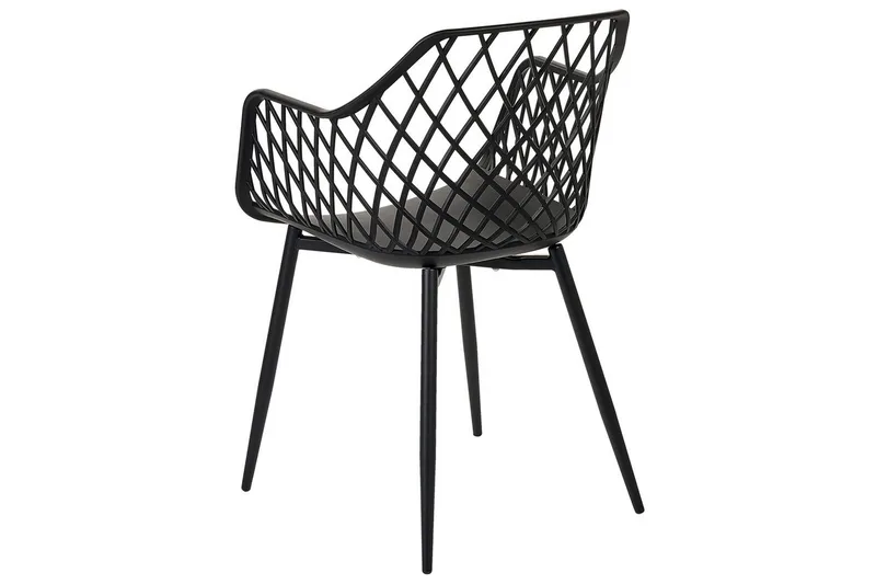 Setti kahdesta ruokatuolista Nashua ll - Musta - Huonekalut - Tuoli & nojatuoli - Ruokapöydän tuolit