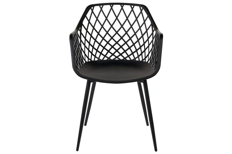 Setti kahdesta ruokatuolista Nashua ll - Musta - Huonekalut - Tuoli & nojatuoli - Ruokapöydän tuolit